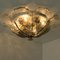 Brown and Clear Flush Mount, Germany, 1960s, Image 4
