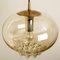 Smoked Golden/Brown Pendant Lights by Peill and Putzler, 1960s, Set of 2 9