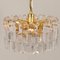 Palazzo Pendant Lights in Gilt Brass and Glass, Set of 2 7