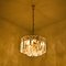 Palazzo Pendant Lights in Gilt Brass and Glass, Set of 2 6