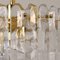 Palazzo Pendant Lights in Gilt Brass and Glass, Set of 2, Imagen 2