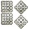 Iron and Clear Glass Flush Mounts/Wall Lights from Limburg, 1960s, Image 11