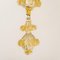 Large Venetian Chandelier in Gilded Murano Glass by Barovier, 1950s 6