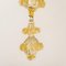 Large Venetian Chandelier in Gilded Murano Glass by Barovier, 1950s, Image 6