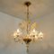 Large Venetian Chandelier in Gilded Murano Glass by Barovier, 1950s, Imagen 5