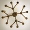 Chandelier or Sputnik by Angelo Brotto for Esperia Italia, Imagen 4