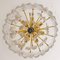 Palazzo Light Fixtures in Gilt Brass and Glass by J. T. Kalmar, 1970s, Set of 7 14