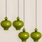 Green Glass Pendant Lights by Hans-Agne Jakobsson for Staff, 1960, Set of 2, Image 8