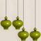 Green Glass Pendant Lights by Hans-Agne Jakobsson for Staff, 1960, Set of 2, Imagen 8