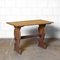 Trestle-Base Solid Oak Table, Image 1