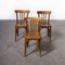 Baumann Bentwood Model 3 Dining Chair by Joamin Baumann, 1950s, Set of 3, Immagine 1
