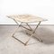 French Folding Metal Outdoor Table, 1950s, Image 1