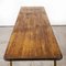 Heavy Duty French Army Trestle Dining Table, 1960s, Immagine 4