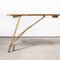 Heavy Duty French Army Trestle Dining Table, 1960s, Immagine 6