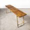Heavy Duty French Army Trestle Dining Table, 1960s, Immagine 1