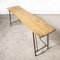 Heavy Duty French Army Trestle Dining Table, 1960s, Image 5