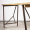 Heavy Duty French Army Trestle Dining Table, 1960s, Immagine 3