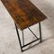 Heavy Duty French Army Trestle Dining Table, 1960s 4
