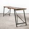 Heavy Duty French Army Trestle Dining Table, 1960s 1