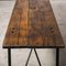 Heavy Duty French Army Trestle Dining Table, 1960s 11