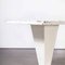 French Square KUB Outdoor Table in White from Tolix, 1960s 3