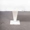 French Square KUB Outdoor Table in White from Tolix, 1960s 1