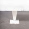 French Square KUB Outdoor Table in White from Tolix, 1960s, Image 1