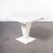 French Square KUB Outdoor Table in White from Tolix, 1960s 7