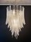 Large Italian Felci Murano Glass Chandelier with 52 Glasses, 1980s, Image 11