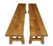 Solid Oak Dining Table and Benches by Garbo, Set of 3, Image 13