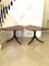 Antique Triple Pedestal Dining Table in Mahogany 3