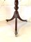 Antique Triple Pedestal Dining Table in Mahogany, Image 4