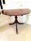 Antique Triple Pedestal Dining Table in Mahogany, Image 7