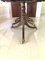 Antique Triple Pedestal Dining Table in Mahogany, Image 8