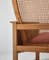 Model 244 Highback Lounge Chair in Oak & Rattan Cane by Børge Mogensen for Fredericia, 1957 15