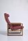 Model 244 Highback Lounge Chair in Oak & Rattan Cane by Børge Mogensen for Fredericia, 1957 4
