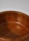 Large Scandinavian Decorative Oak Bowl by Nissen, Denmark, 1960s 6