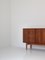 Danish Low Sideboard or Credenza in Teak and Oak from Omann Jun, 1956 4