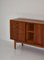 Danish Low Sideboard or Credenza in Teak and Oak from Omann Jun, 1956, Image 7