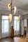 Hand-Sculpted Cast Bronze Chandelier by William Guillon 11