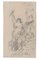 Unknown, Medée, Original Pencil Drawing, Early 20th-Century, Image 1