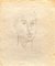 Jean-Francis Laglenne, Portrait, Original Pencil Drawing, 1950s, Immagine 1