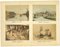 Impresión de álbum vintage, antigua vista de Yokohama, década de 1890, Imagen 1