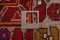 Geometric Kazak Carpet in Rust Red with Border and Medallion, Image 10