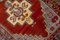 Geometric Kazak Carpet in Rust Red with Border and Medallion, Image 12