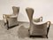 Progetti Wingback Lounge Chairs by Umberto Asnago for Giorgetti, 1980s, Set of 3 12