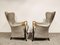 Progetti Wingback Lounge Chairs by Umberto Asnago for Giorgetti, 1980s, Set of 3 3