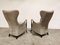 Progetti Wingback Lounge Chairs by Umberto Asnago for Giorgetti, 1980s, Set of 3 4