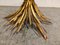 Vintage Gilt Metal Sheaf of Wheat Coffee Table from Coco Chanel, 1960s, Immagine 7