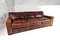 Brown Leather Sofa from Roche Bobois 1